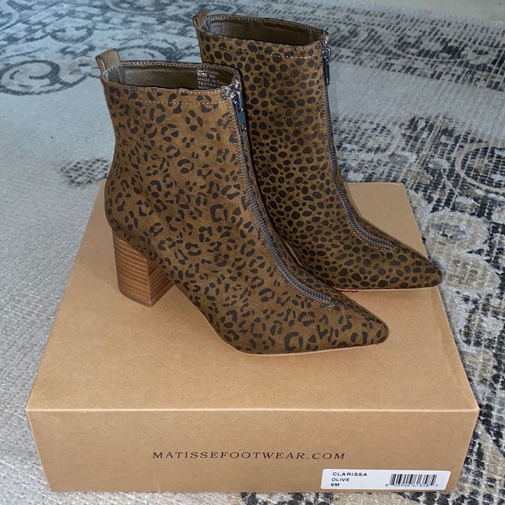 MATISSE ANKLE BLOCK CLARISSA BOOTIES